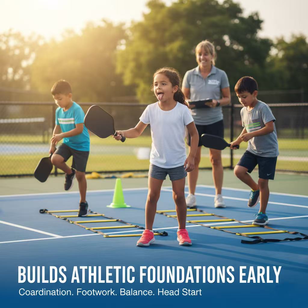 Why Pickleball Is a Great First Sport for Kids？