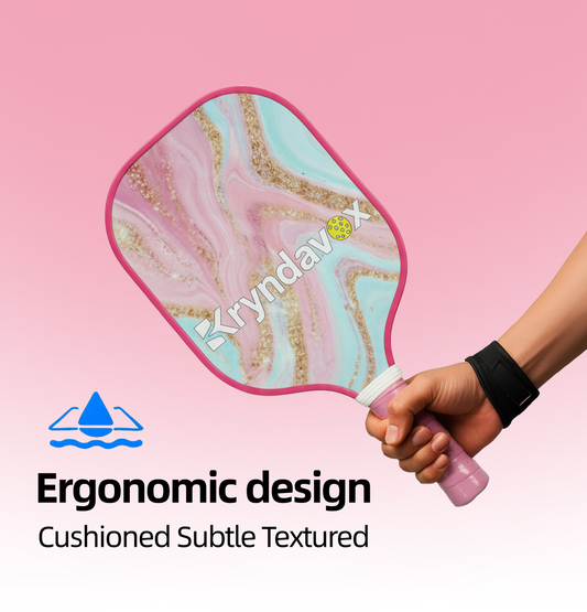 USAPA Approved carbon fiber Pickleball Racket（Pink）