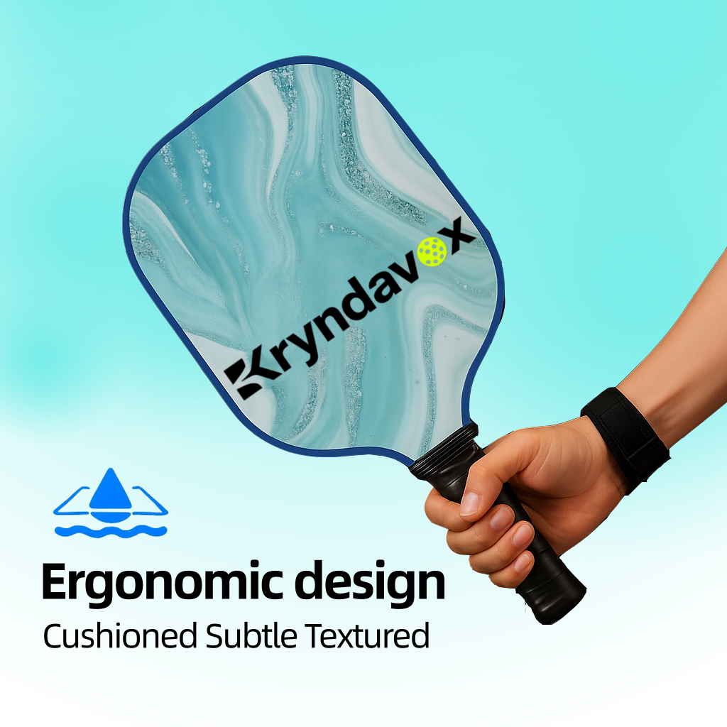 USAPA Approved Fiberglass Pickleball Racket（Blue）