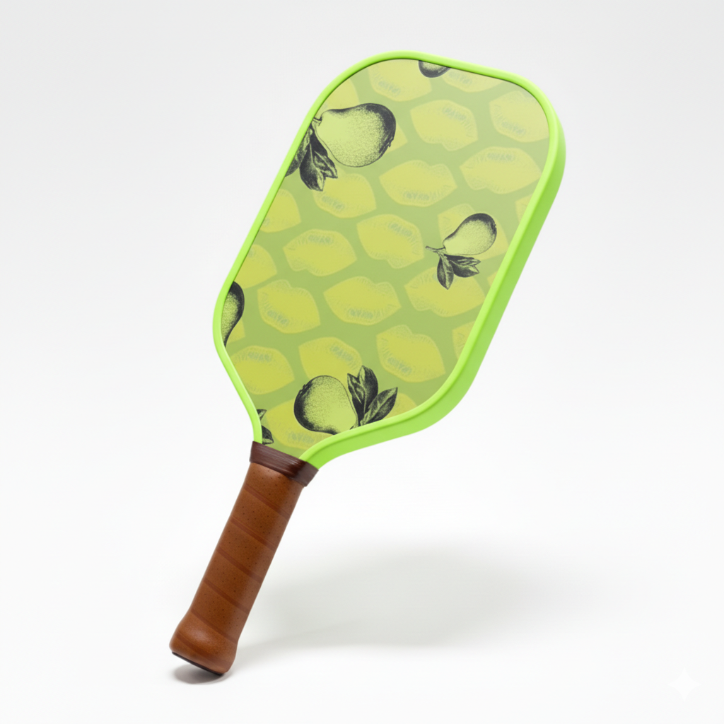 (Custom Engraving Available)T700 Carbon Fiber Pickle Ball Offensive Racket with Extra-Large Sweet Spot Vibrant Color Scheme