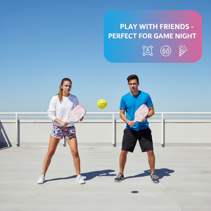 USAPA Approved Fiberglass Pickleball Racket（Pink）