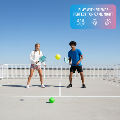 USAPA Approved Fiberglass Pickleball Racket（Blue）