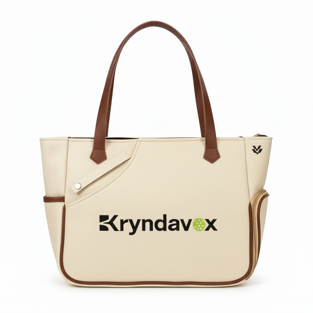 (Custom Engraving Available)Kryndavox Pickleball Bag,Men's &Women's Pickleball Backpack, Pickleball Tote Bag with Shoe Compartment, Paddle Holder, Large Capacity Sports Bag for Pickleball Gear