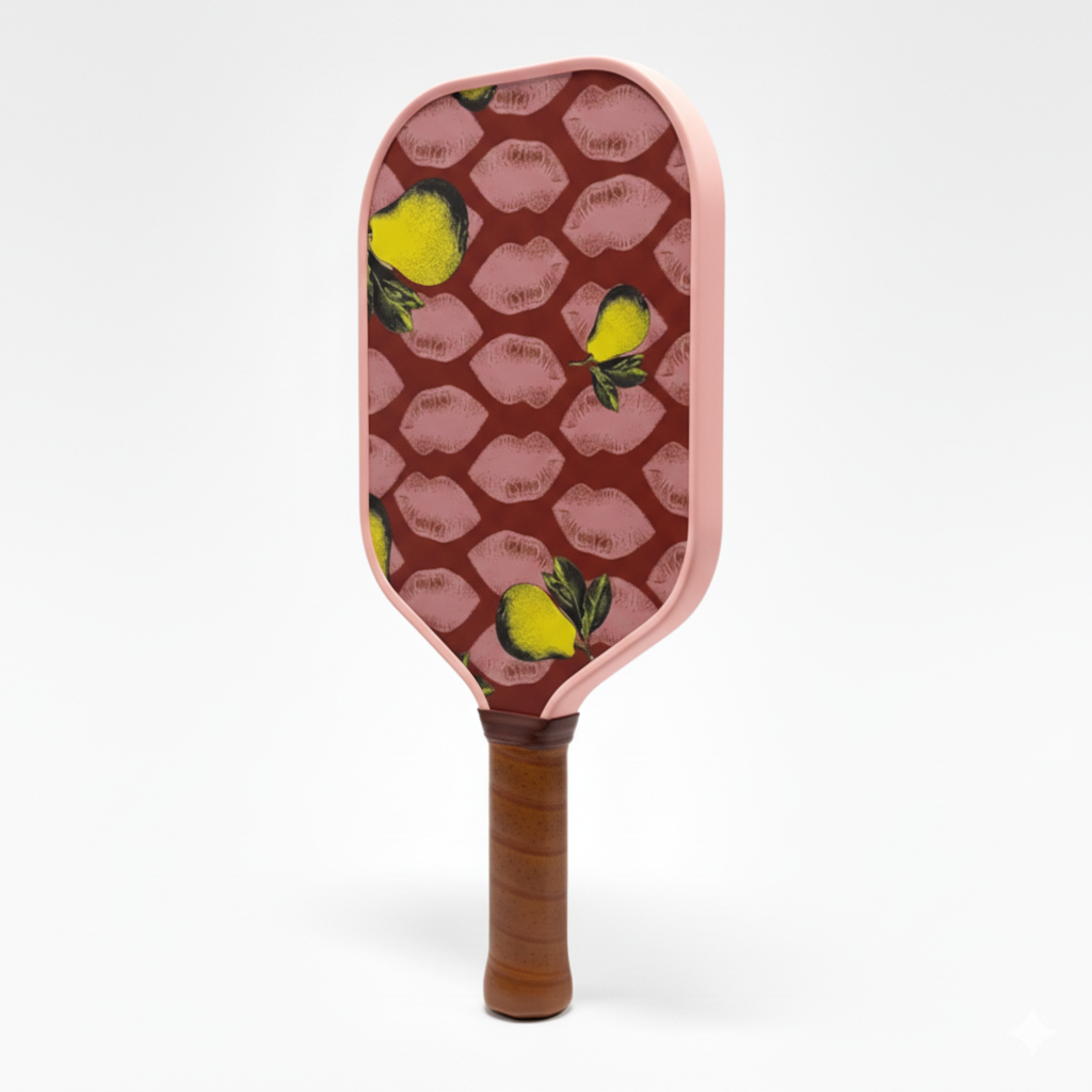 T700 Carbon Fiber Pickle Ball Offensive Racket with Extra-Large Sweet Spot Vibrant Color Scheme