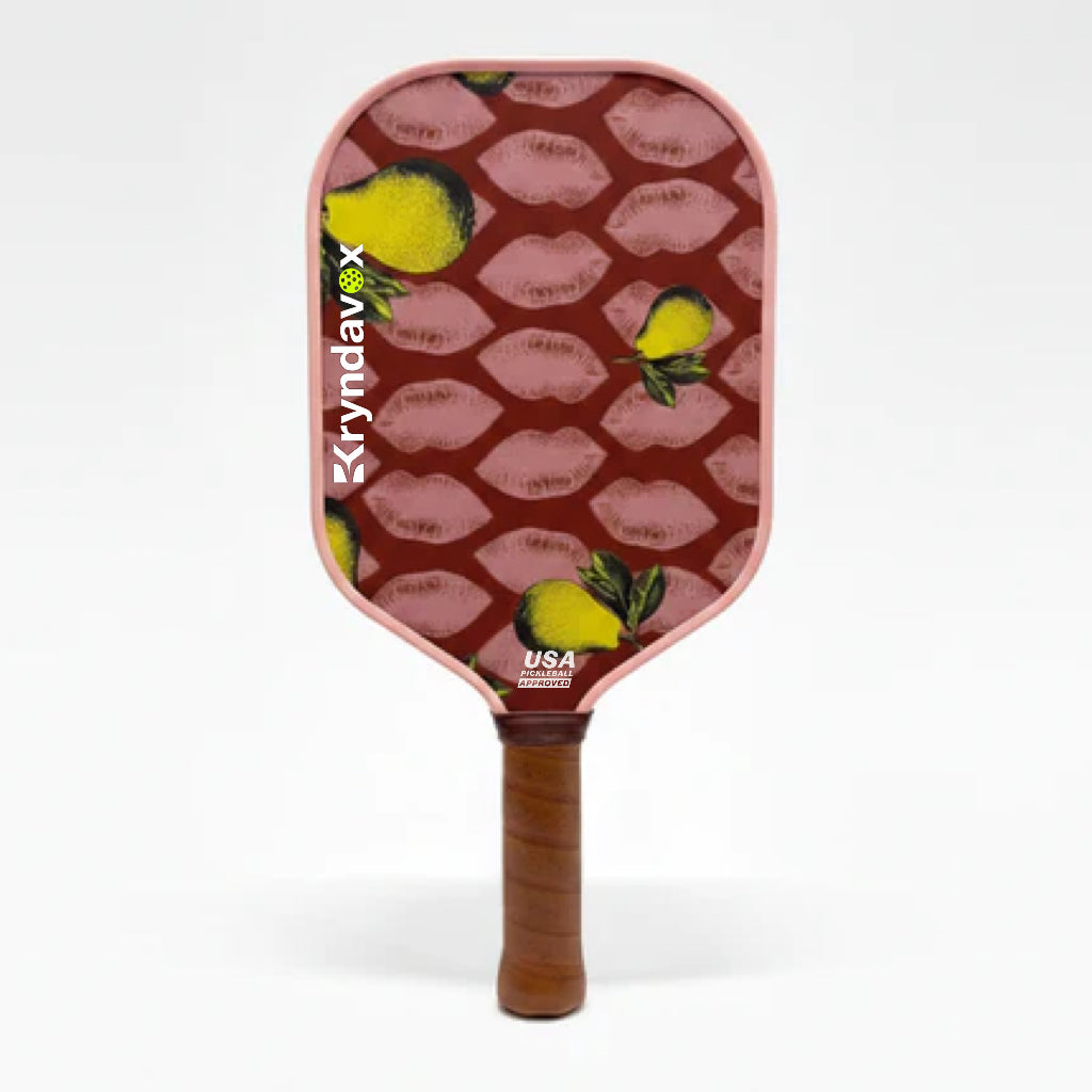 T700 Carbon Fiber Pickle Ball Offensive Racket with Extra-Large Sweet Spot Vibrant Color Scheme