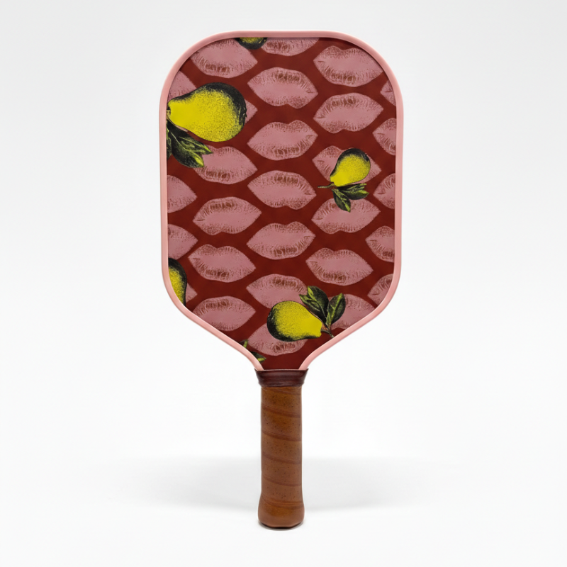 T700 Carbon Fiber Pickle Ball Offensive Racket with Extra-Large Sweet Spot Vibrant Color Scheme