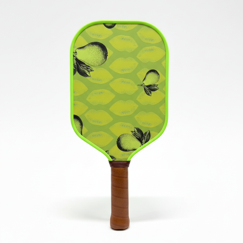 T700 Carbon Fiber Pickle Ball Offensive Racket with Extra-Large Sweet Spot Vibrant Color Scheme