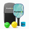 Kryndavox Carbon Fiber Pickleball Paddle – USAPA Approved Pickleball Racket for Men & Women, Lightweight Durable Paddle with Comfortable Grip for All Skill Levels