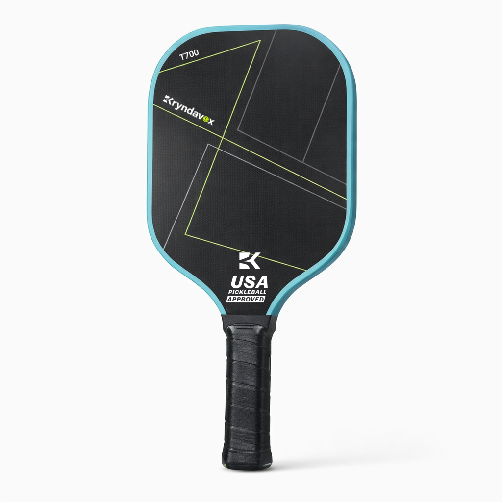 (Custom Engraving Available)Kryndavox USAP Approved Carbon Fiber Pickleball Paddle - Best Professional Pickleball Paddle -- Good for All Skill Levels - Professional Grade